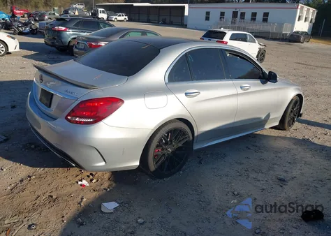 2015 Mercedes-Benz C 300 Sport 4Matic from USA, damaged, VIN 55SWF4KBXFU031683
